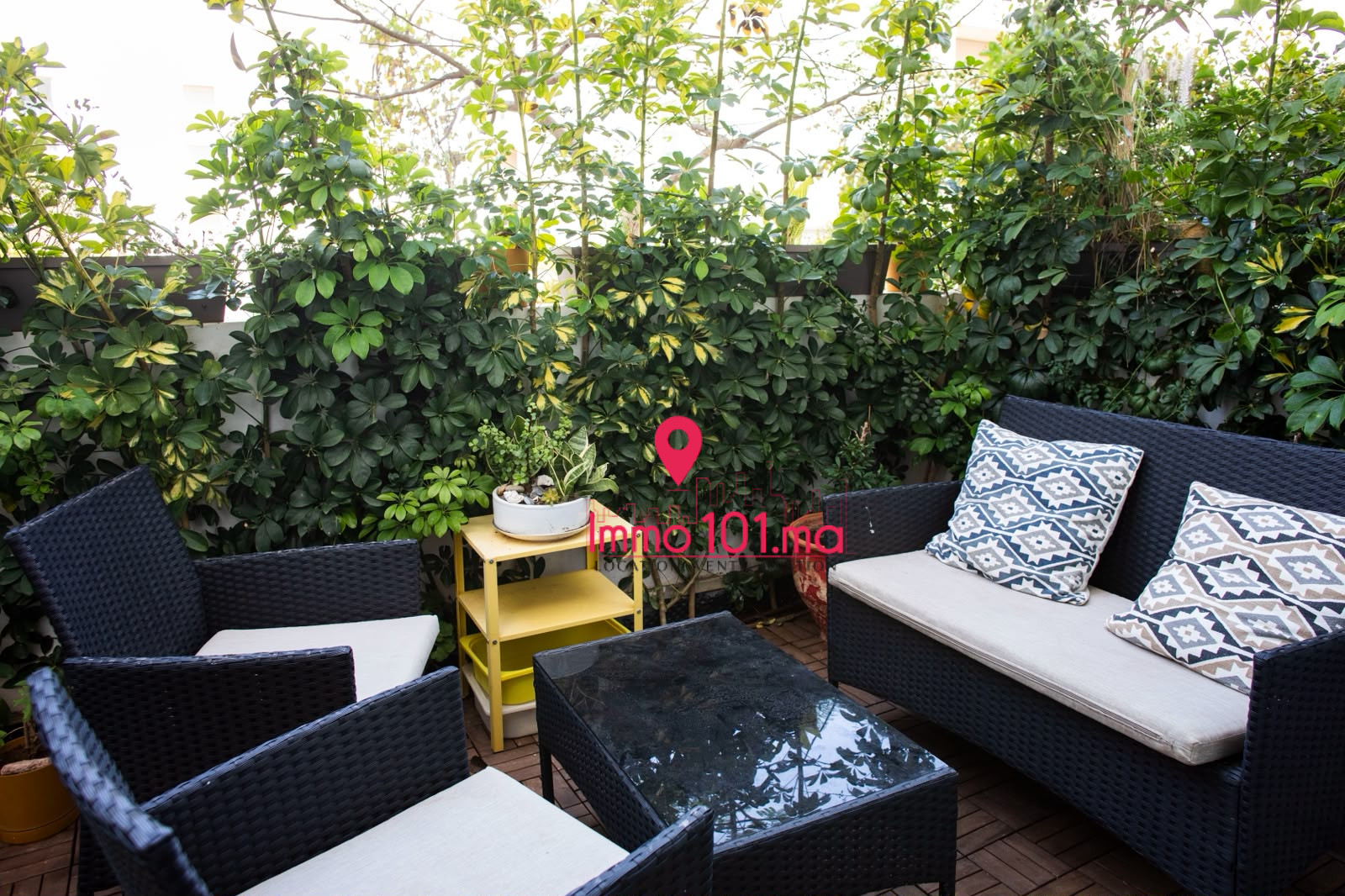 Location appartement meublé à l’Orangeraie Souissi SILAM2515